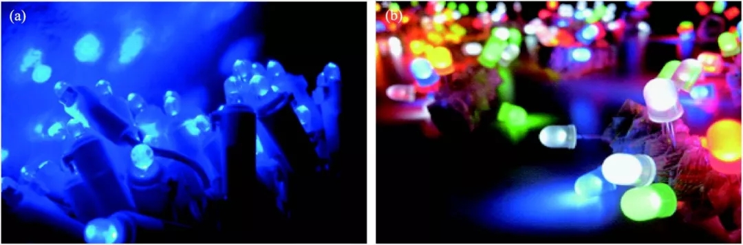 藍(lán)光LED和LED